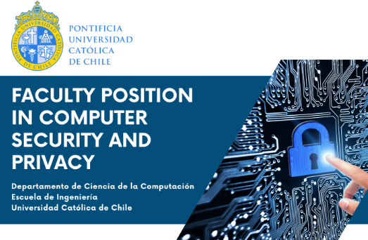 Faculty Position in Computer Security and Privacy