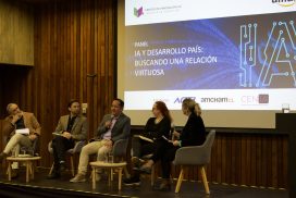 Académico Marcelo Mendoza estuvo presente en el panel del lanzamiento “Regulación de la IA en Chile: desafíos y oportunidades en un escenario dinámico”