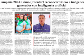 Académico UC Marcelo Mendoza conversó con “El Mercurio” sobre cómo intentar reconocer contenido visual generado con IA