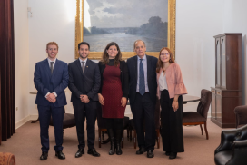 Titulados DCC fueron premiados por el Instituto de Ingenieros