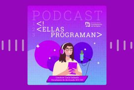 Carla Gallardo, candidata a doctorado del DCC UC es la conductora del podcast “Ellas Programan”