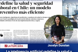Jocelyn Dunstan habla como experta en LT bajo el titular “La inteligencia artificial redefine la salud y seguridad laboral en Chile: un modelo preventivo más”