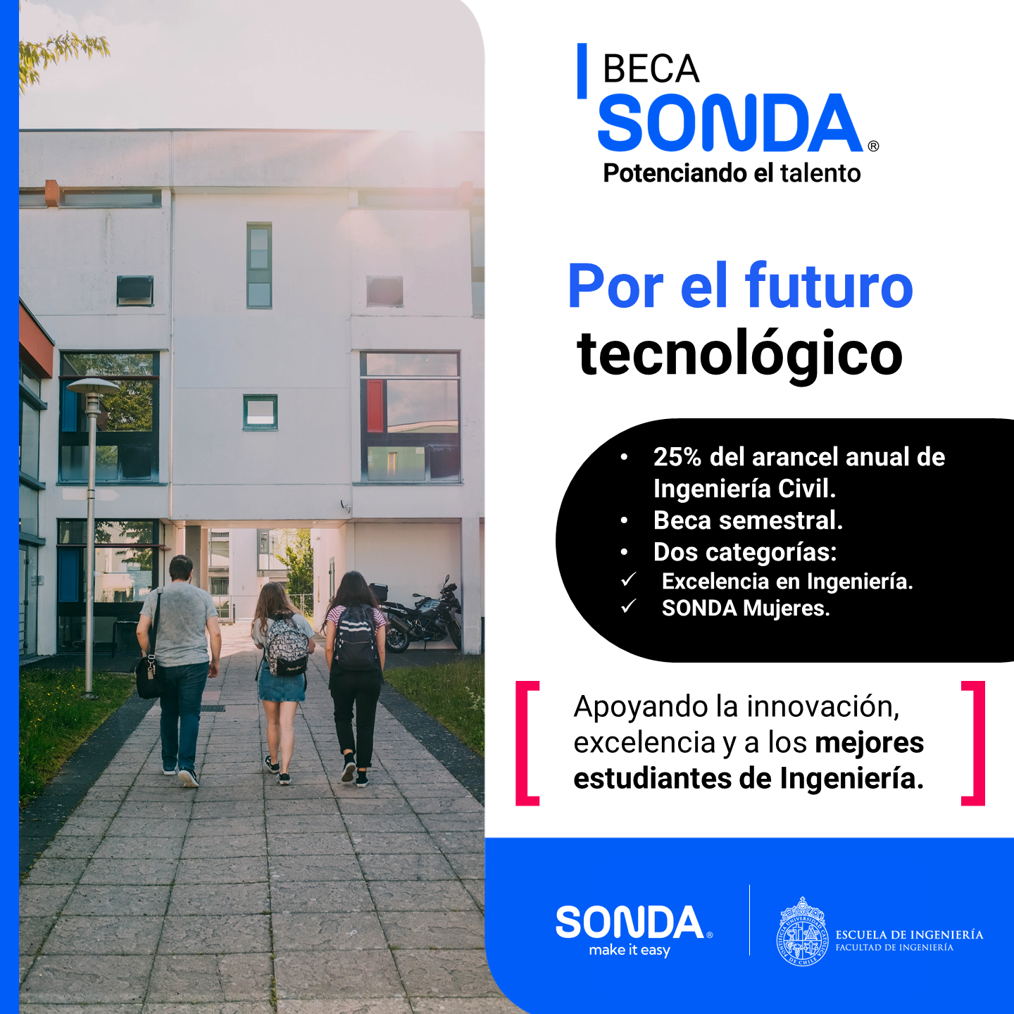 Ceremonia entrega Beca SONDA 2025