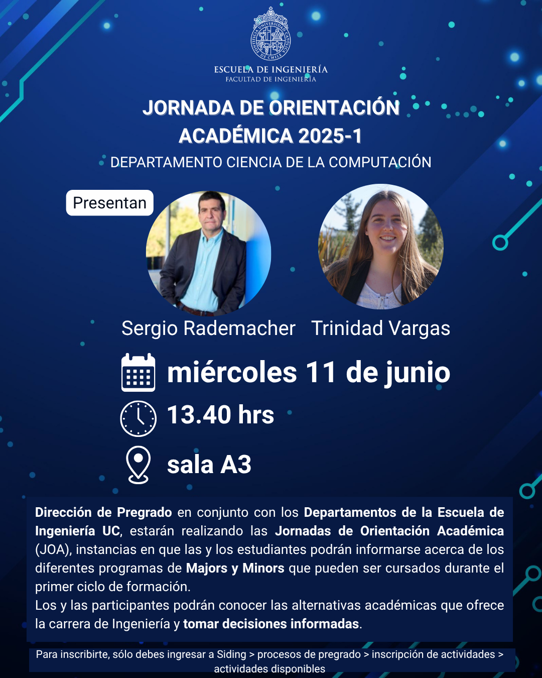 Jornada de Orientación Académica 2025-1