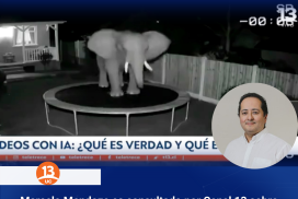 Marcelo Mendoza es consultado por Canal 13 sobre videos hechos con IA: “¿Qué es verdad y qué es mentira?