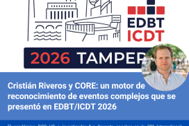 Cristián Riveros y CORE: un motor de reconocimiento de eventos complejos que se presentó en EDBT/ICDT 2026