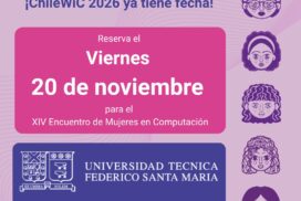 ChileWiC, una celebración ACM-W, anuncia su XIV edición