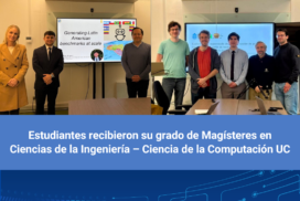 Felicitamos a los nuevos magísteres en Ciencias de la Ingeniería – Ciencia de la Computación UC